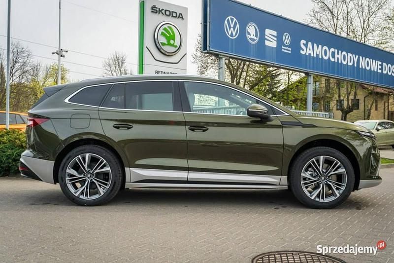 Nowe Skoda Enyaq iV 210 kW (286 KM) 2026 Zielony SUV