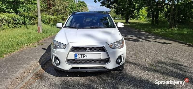 Biały Używany 2014 Mitsubishi ASX SUV | 45 000 zł (Dość drogi) - Obraz 1/4