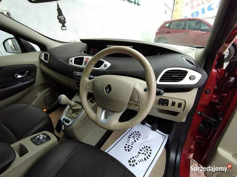 Bordowy (metalik) Używany 2010 Renault Scénic III Minivan | 12 700 zł (Dobra cena) - Obraz 1/4