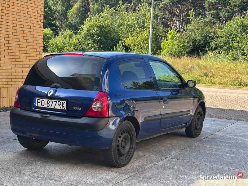 Używany Renault Clio II Expression 2001 Granatowy Hatchback