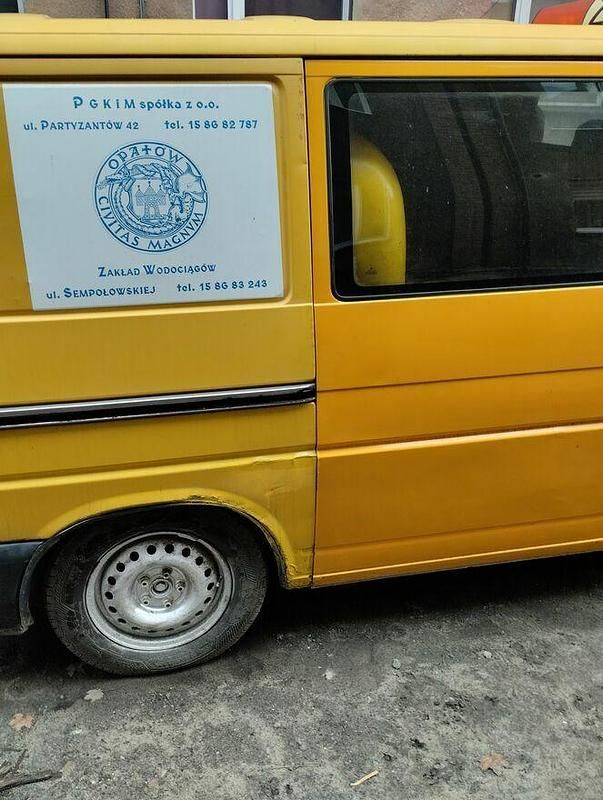 Żółtozłoty Używany 1998 VW Transporter Van | 2000 zł - Obraz 1/4
