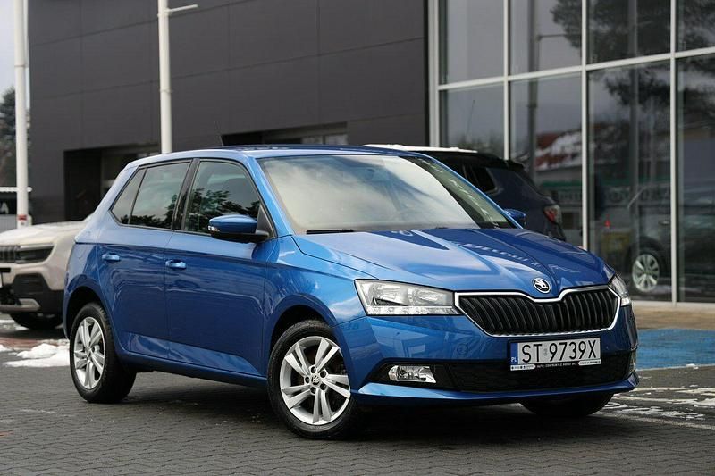 Używany Skoda Fabia Ambition 110 KM (80 kW) 2020 Niebieski Hatchback