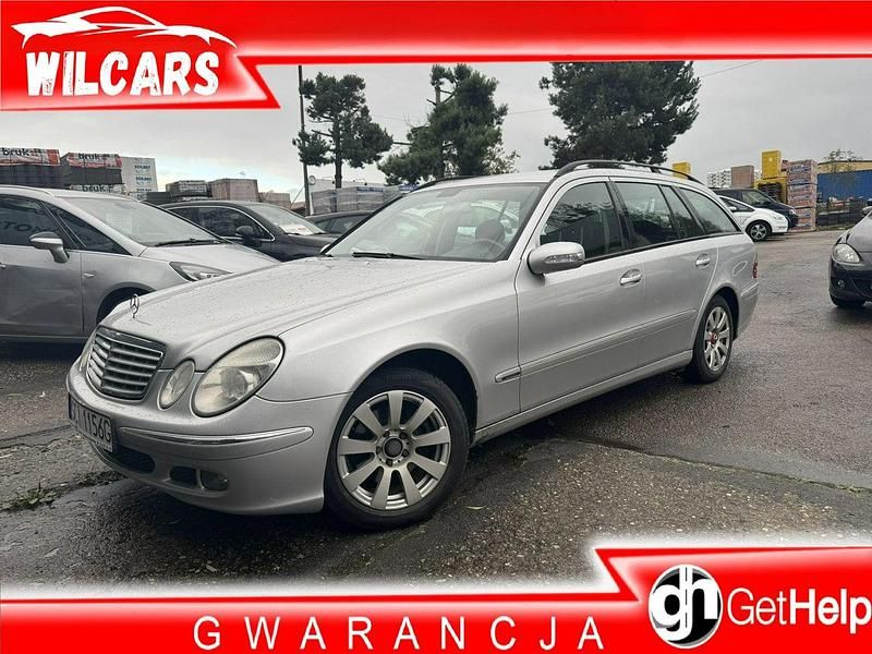 Srebrny (metalik) Używany 2005 Mercedes E270 Kombi | 23 500 zł - Obraz 1/4