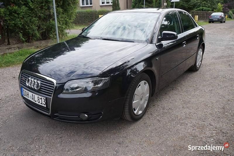 Czarny Używany 2007 Audi A4 S-Line Sedan/Limuzyna | 17 900 zł (Uczciwa cena) - Obraz 1/4