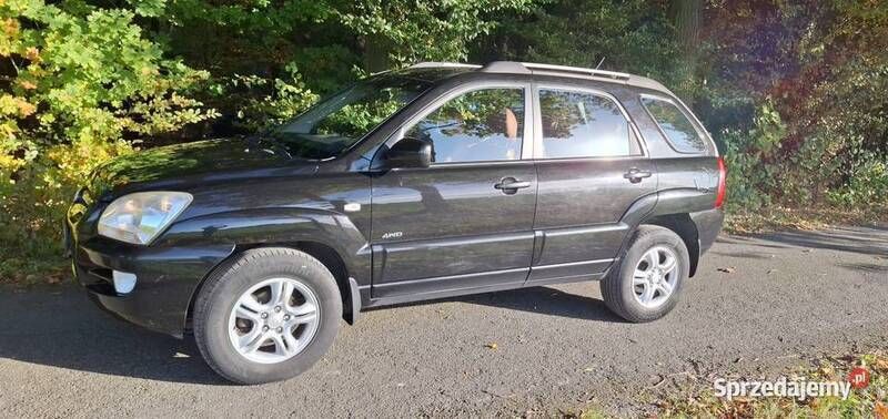 Czarny Używany 2006 Kia Sportage SUV | 14 300 zł (Dobra cena) - Obraz 1/4