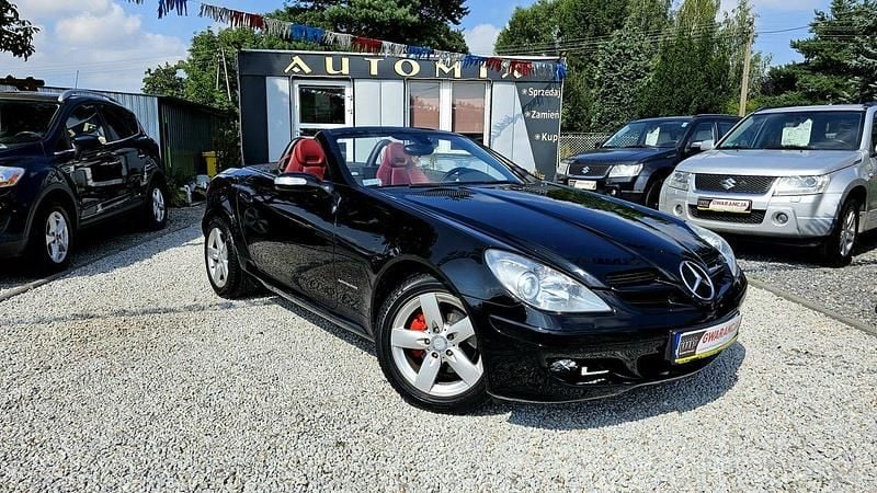 Używany Mercedes SLK200 163 KM (119 kW) 2004 Czarny Kabriolet
