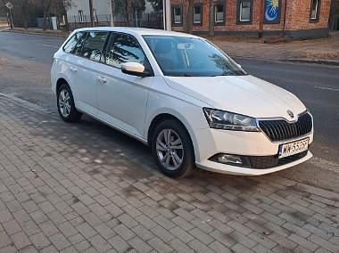 Biały Używany 2020 Skoda Fabia Hatchback | 36 800 zł (Uczciwa cena) - Obraz 1/4