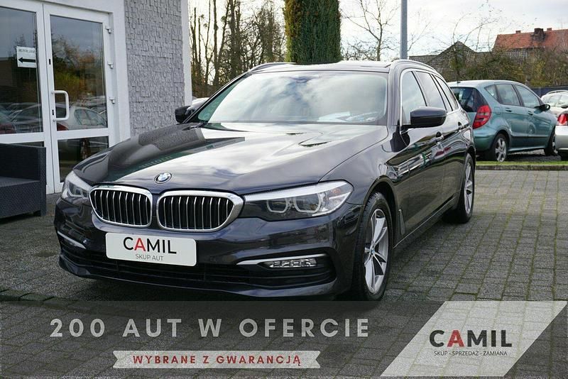 Używany BMW 520 190 KM (139 kW) 2018 Czarny Kombi