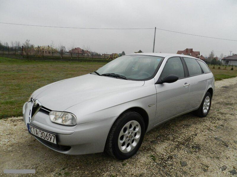 Srebrny (metalik) Używany 2000 Alfa Romeo 156 Sedan/Limuzyna | 8400 zł - Obraz 1/4