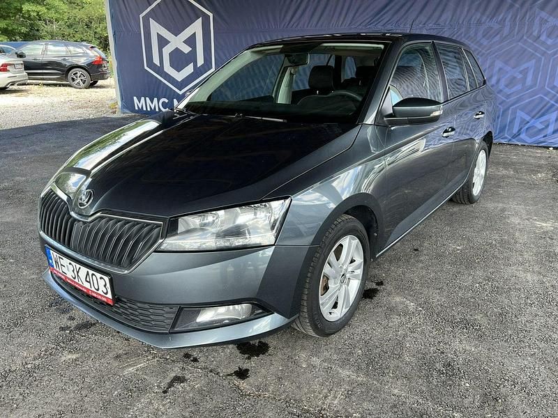 Szary (metalik) Używany 2020 Skoda Fabia Ambition Hatchback | 41 900 zł (Dobra cena) - Obraz 1/4