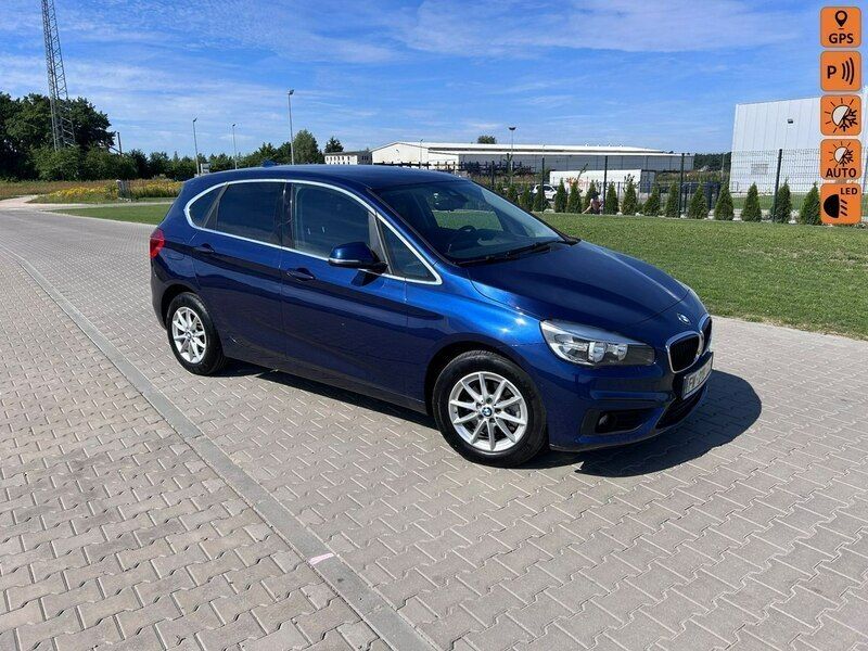 Inny (metalik) Używany 2015 BMW 218 Minivan | 55 900 zł (Drogi) - Obraz 1/4