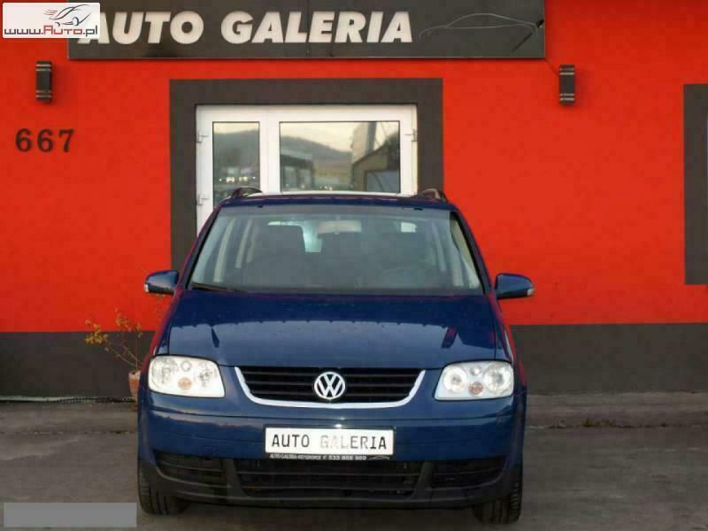 Używany VW Touran 105 KM (77 kW) 2005 Niebieski Minivan