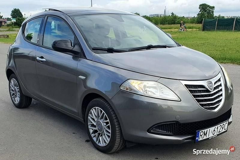 Srebrny Używany 2012 Lancia Ypsilon Hatchback | 16 900 zł - Obraz 1/4