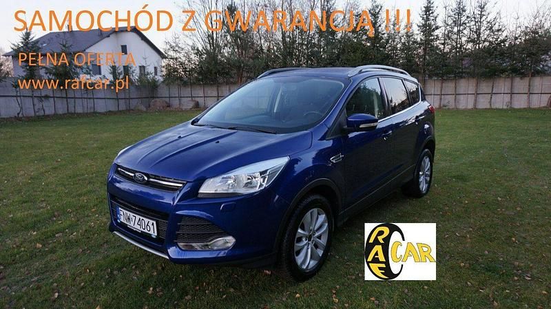 Niebieski Używany 2014 Ford Kuga SUV | 44 999 zł (Uczciwa cena) - Obraz 1/4