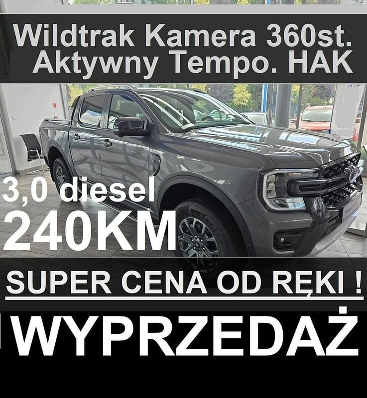 Używany Ford Ranger Wildtrack 240 KM (176 kW) 2024 Szary Pickup