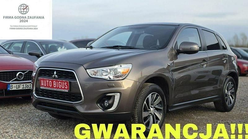 Szary Używany 2015 Mitsubishi ASX SUV | 33 900 zł (Dobra cena) - Obraz 1/4