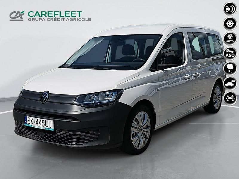 Biały Używany 2021 VW Caddy Minivan | 73 600 zł (Super Cena) - Obraz 1/4