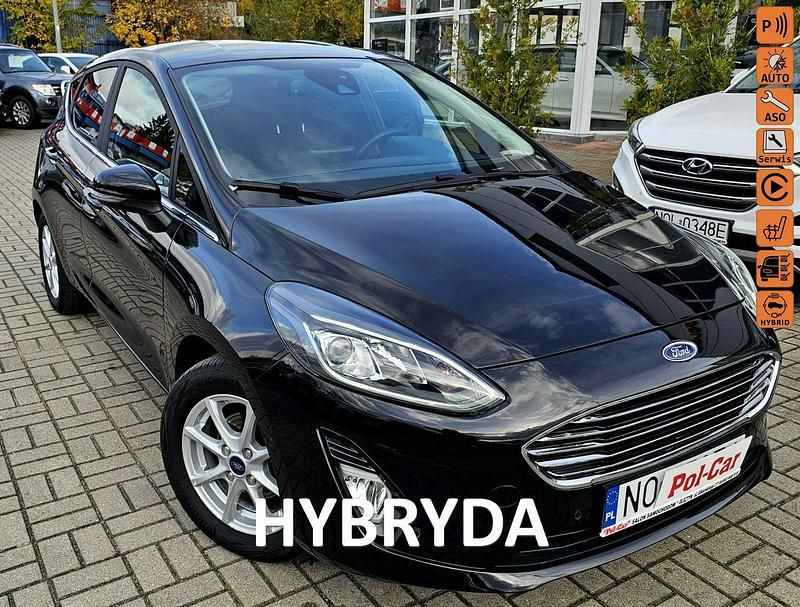 Czarny (metalik) Używany 2021 Ford Fiesta Hatchback | 47 900 zł (Uczciwa cena) - Obraz 1/4