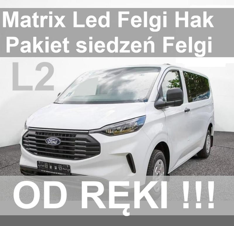 Biały Nowe 2025 Ford Transit Custom Trend Minivan | 177 735 zł (Dość drogi) - Obraz 1/4