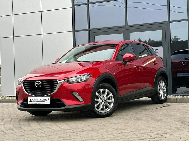 Czerwony Używany 2017 Mazda CX-3 SUV | 59 999 zł (Uczciwa cena) - Obraz 1/3