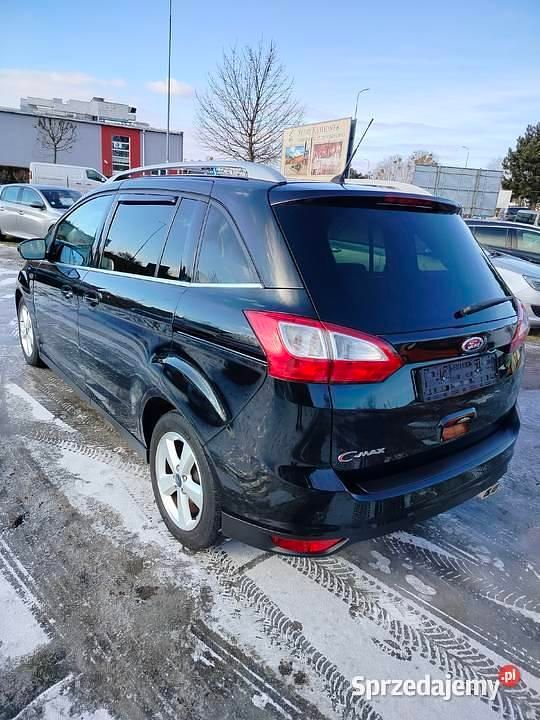 Używany Ford Grand C-Max 2014 Czarny Minivan