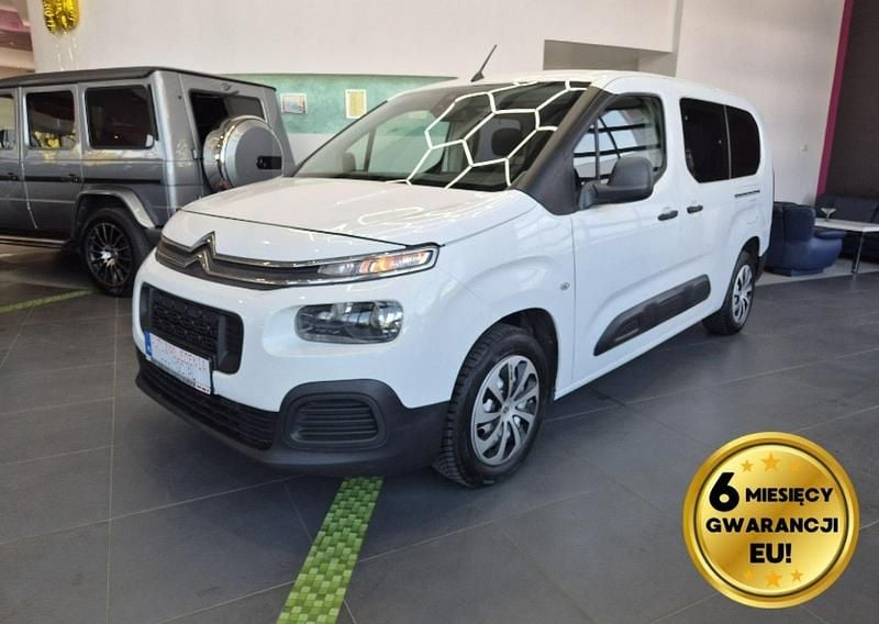 Biały Używany 2019 Citroën Berlingo Minivan | 37 900 zł (Super Cena) - Obraz 1/4