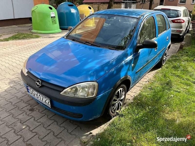 Niebieski Używany 2002 Opel Corsa Hatchback | 2000 zł (Uczciwa cena) - Obraz 1/4