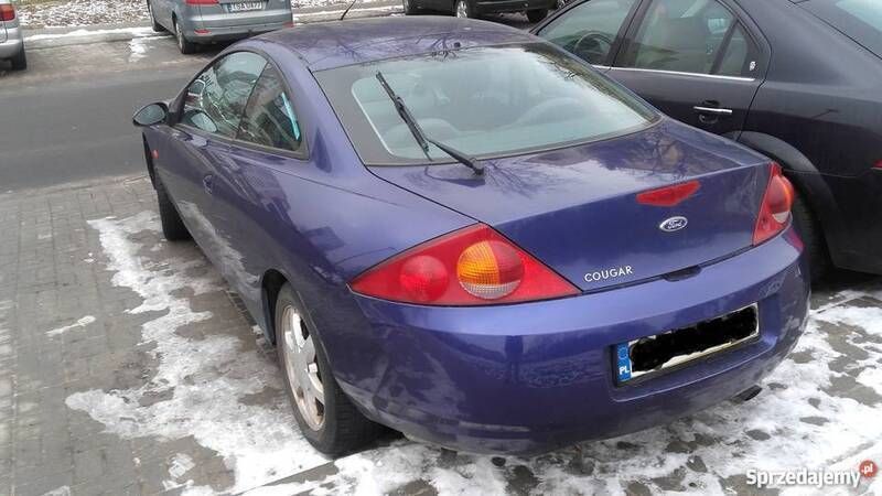Niebieski Używany 1999 Ford Cougar Sport Coupe | 5900 zł - Obraz 1/3