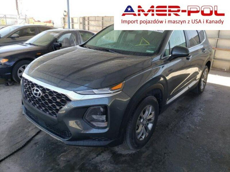 Szary Używany 2019 Hyundai Santa Fe SE SUV | 69 000 zł - Obraz 1/4