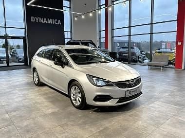 Srebrny Używany 2021 Opel Astra Kombi | 46 900 zł - Obraz 1/4