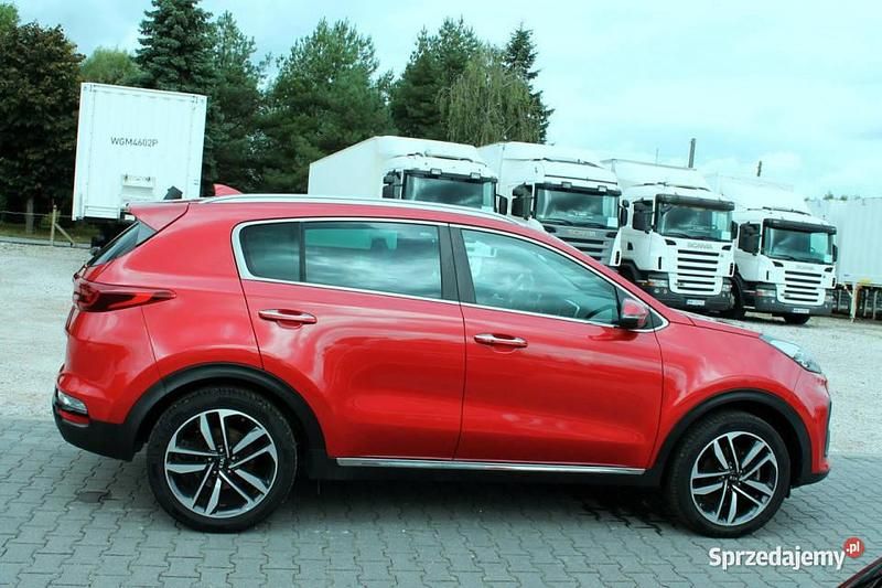Czerwony Używany 2021 Kia Sportage 2 SUV | 70 000 zł (Uczciwa cena) - Obraz 1/4