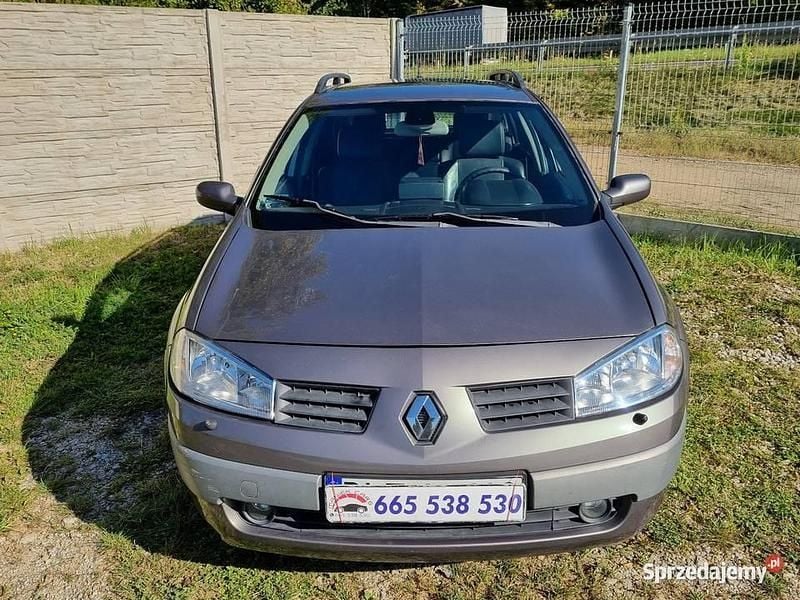 Szary Używany 2004 Renault Mégane GrandTour Kombi | 1490 zł (Super Cena) - Obraz 1/4