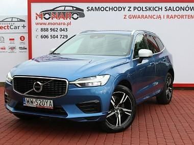 Niebieski Używany 2017 Volvo XC60 R-Design SUV | 109 900 zł (Dość drogi) - Obraz 1/3