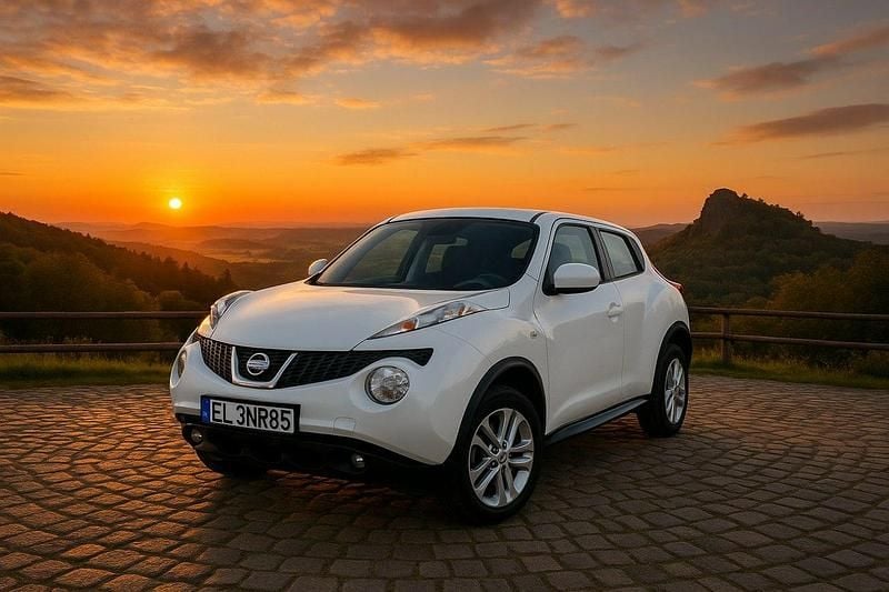 Biały (metalik) Używany 2013 Nissan Juke SUV | 32 900 zł (Uczciwa cena) - Obraz 1/4