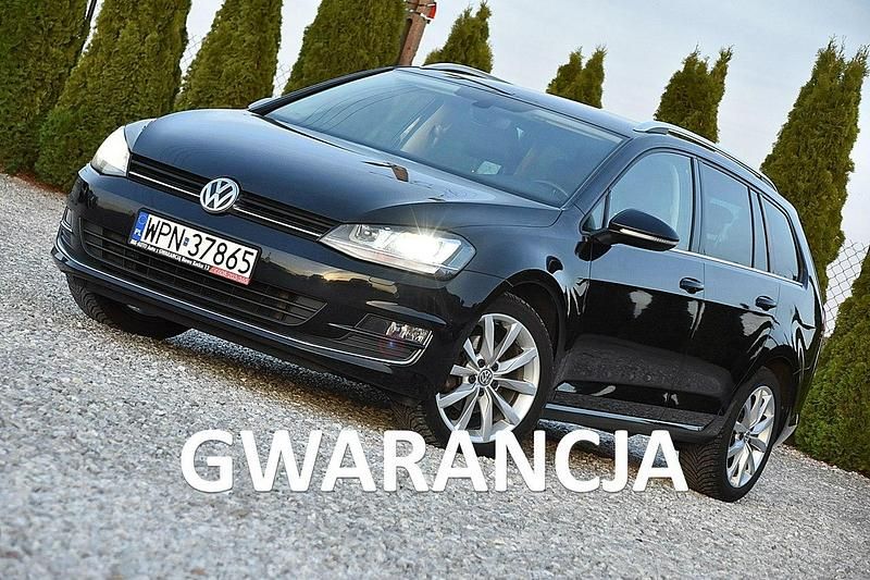 Czarny Używany 2017 VW Golf VII Kombi | 45 900 zł (Uczciwa cena) - Obraz 1/4