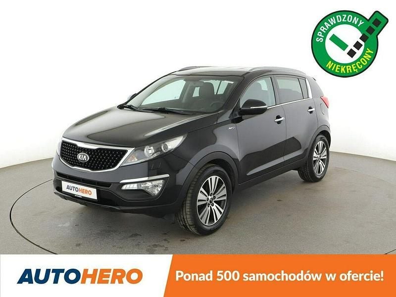Czarny Używany 2014 Kia Sportage SUV | 52 000 zł (Dobra cena) - Obraz 1/3