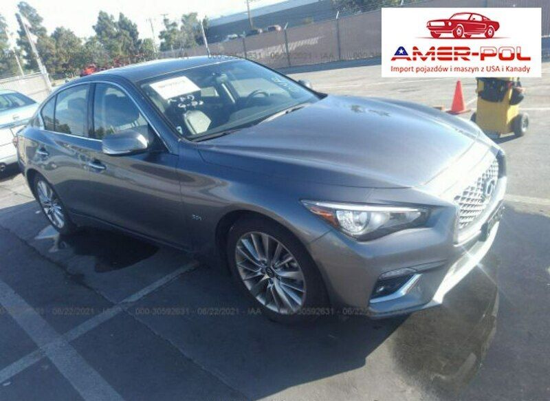Szary Używany 2020 Infiniti Q50 Luxe Sedan/Limuzyna | 97 000 zł - Obraz 1/4