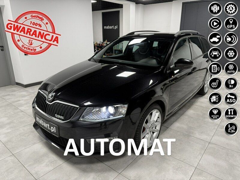 Czarny (metalik) Używany 2016 Skoda Octavia Kombi | 67 900 zł - Obraz 1/4