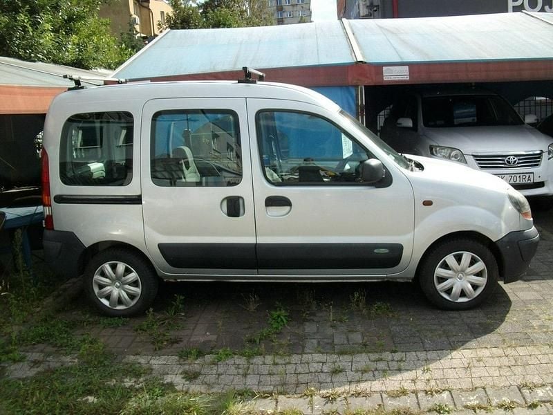 Srebrny Używany 2006 Renault Kangoo Minivan | 4300 zł - Obraz 1/4