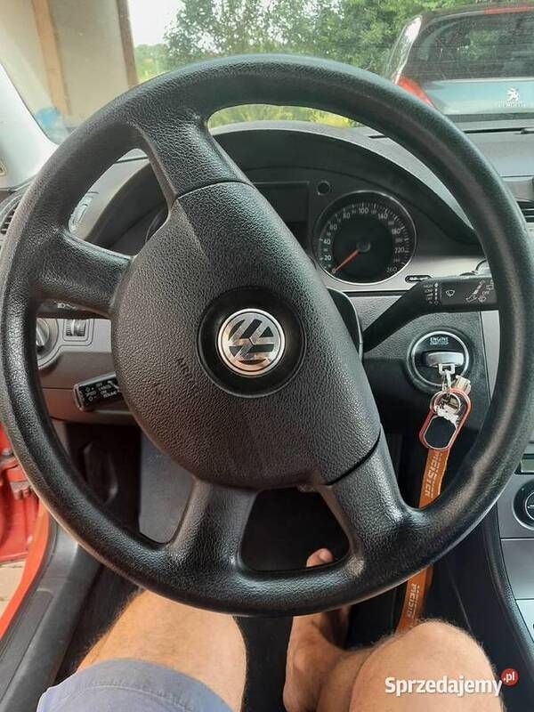 Używany VW Passat 2007 Czerwony Sedan/Limuzyna