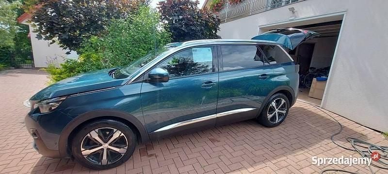 Niebieski Używany 2018 Peugeot 5008 Business-Line SUV | 67 000 zł (Uczciwa cena) - Obraz 1/4