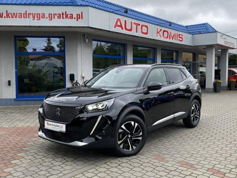 Czarny Używany 2022 Peugeot 2008 Allure SUV | 78 900 zł (Dość drogi) - Obraz 1/4