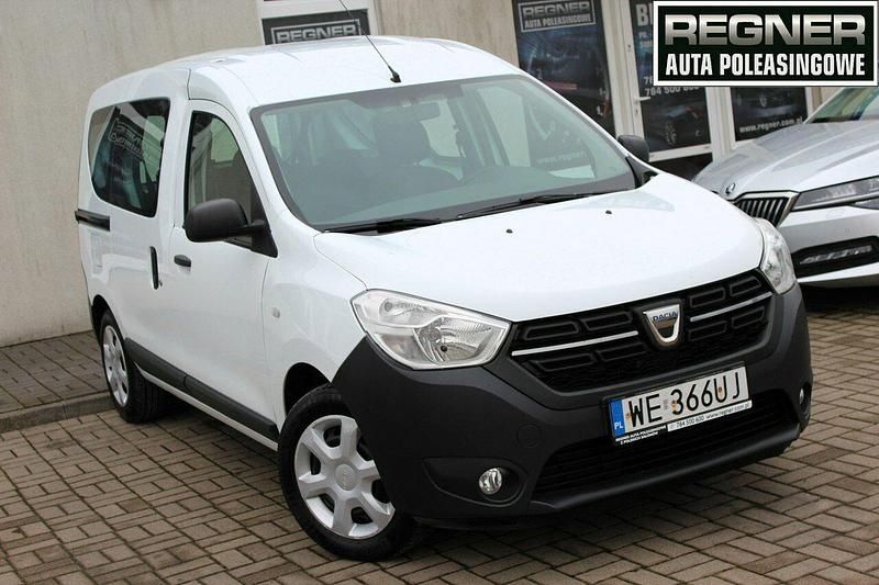 Biały Używany 2018 Dacia Dokker Comfort Minivan | 31 900 zł (Uczciwa cena) - Obraz 1/4
