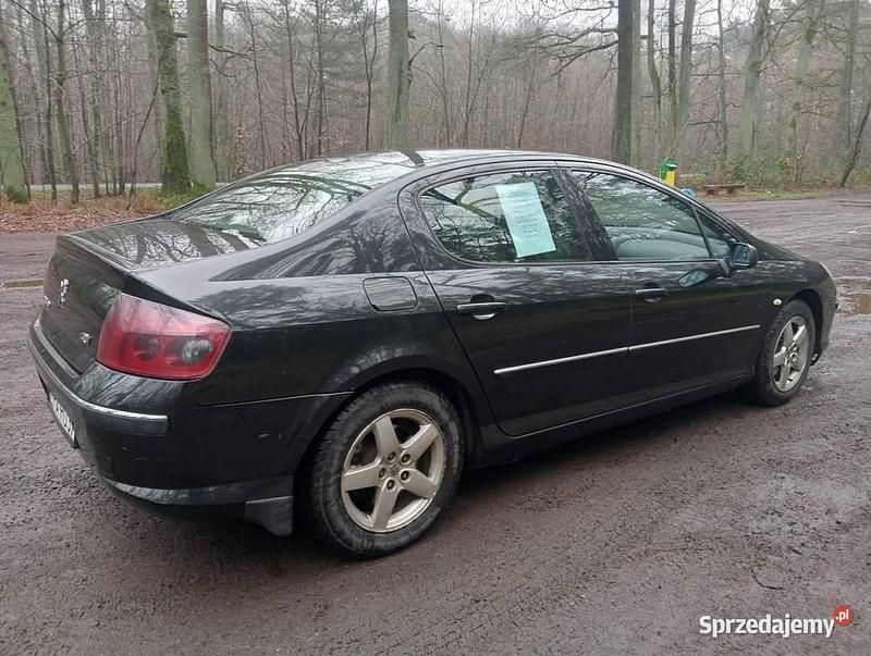 Używany Peugeot 407 2005 Czarny Sedan/Limuzyna