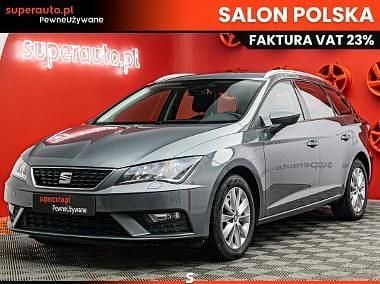 Szary Używany 2018 Seat Leon Kombi | 37 300 zł (Dobra cena) - Obraz 1/4