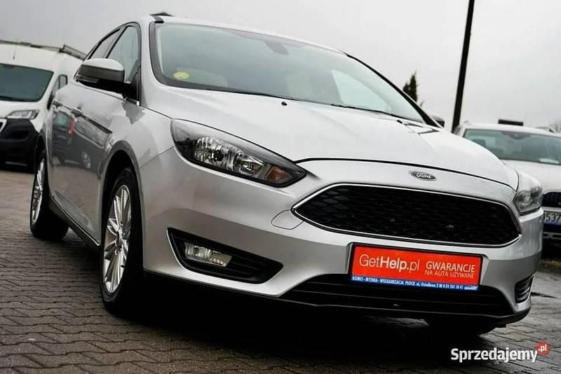 Używany Ford Focus 95 KM (69 kW) 2018 Srebrny Sedan/Limuzyna