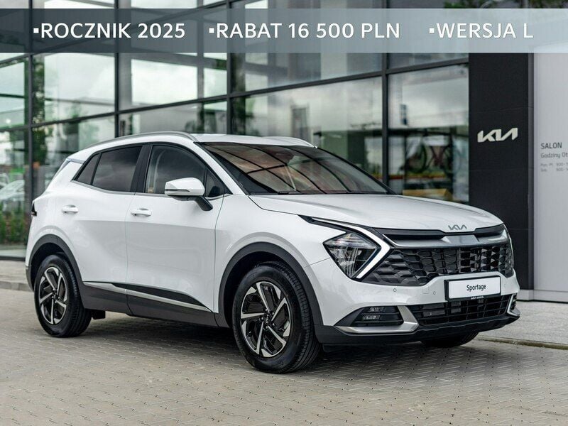 Biały (metalik) Nowe 2025 Kia Sportage 2 SUV | 139 600 zł (Dobra cena) - Obraz 1/4