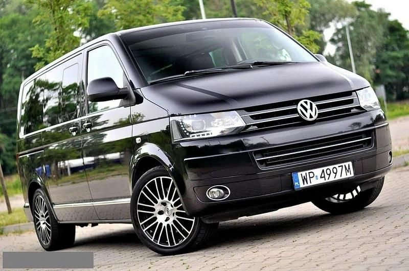 Czarny (metalik) Używany 2013 VW Multivan Minivan | 129 900 zł - Obraz 1/4