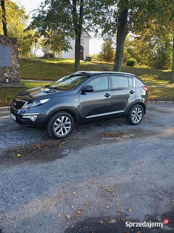 Szary Używany 2014 Kia Sportage SUV | 36 500 zł (Dobra cena) - Obraz 1/4