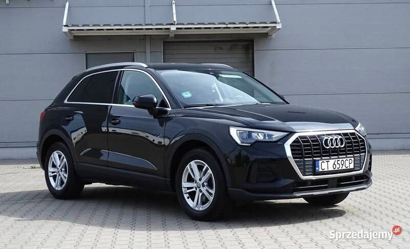 Czarny Używany 2019 Audi Q3 Sport SUV | 109 900 zł (Drogi) - Obraz 1/4